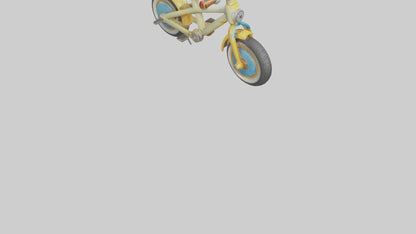 Cartoon Bicycle model 3D model