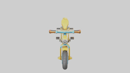 Cartoon Bicycle model 3D model