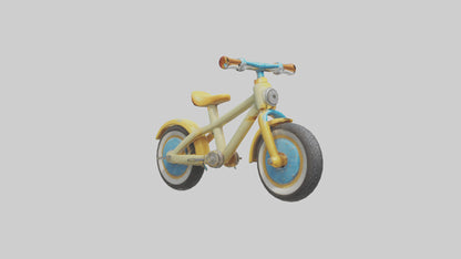 Cartoon Bicycle model 3D model