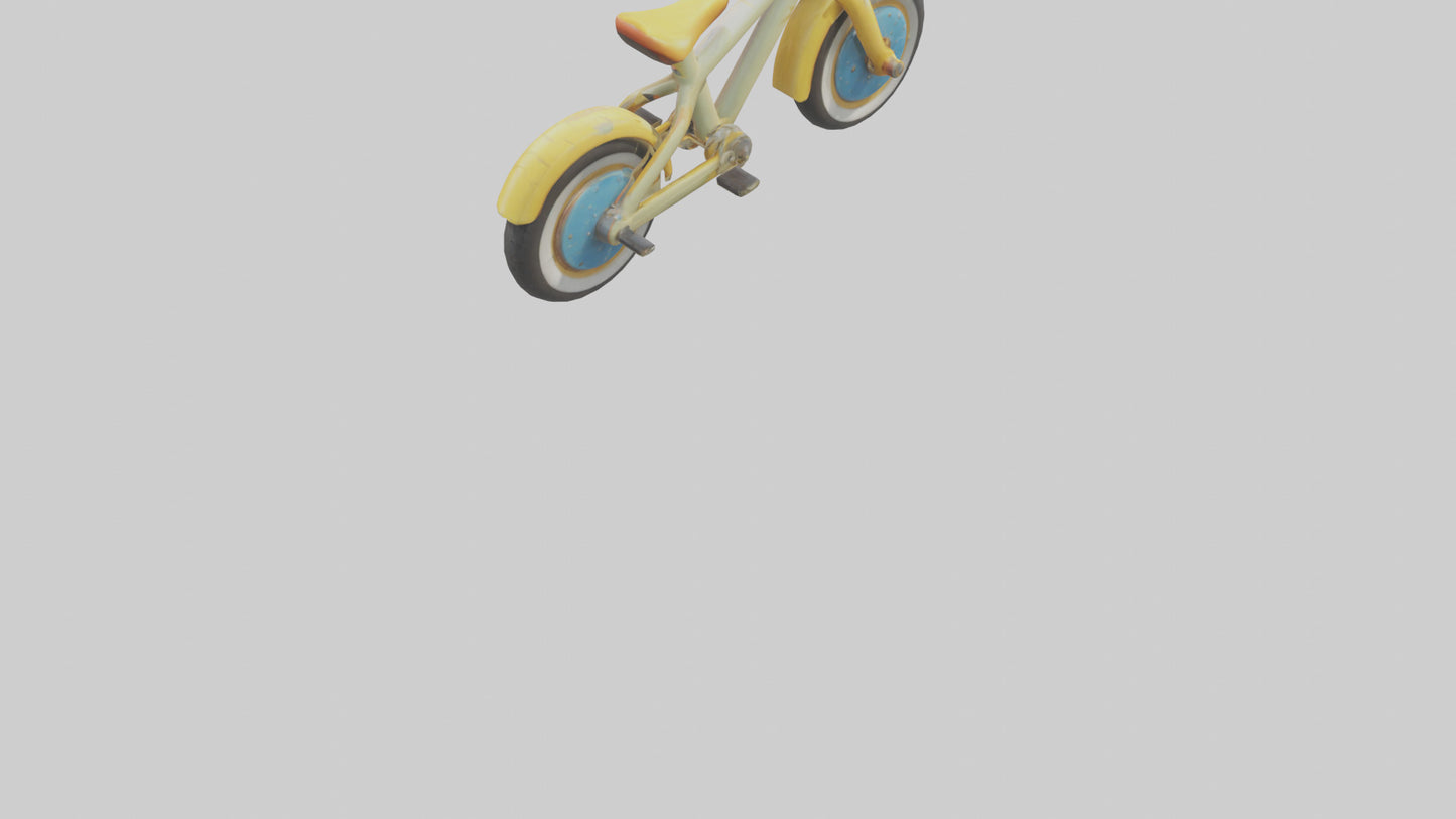 Cartoon Bicycle model 3D model