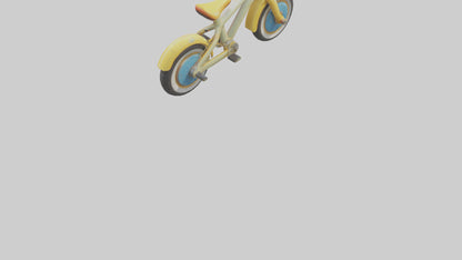 Cartoon Bicycle model 3D model