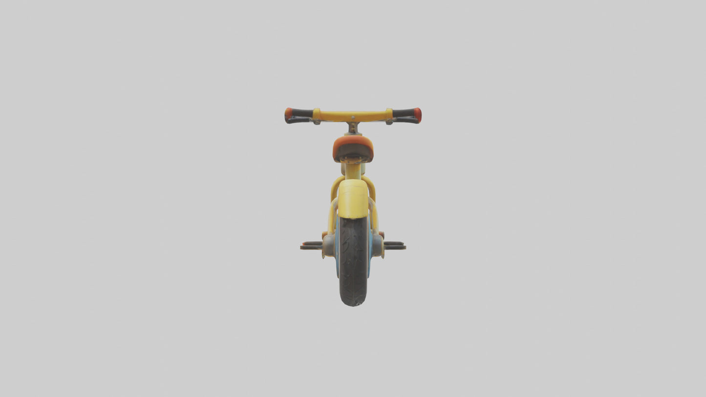 Cartoon Bicycle model 3D model