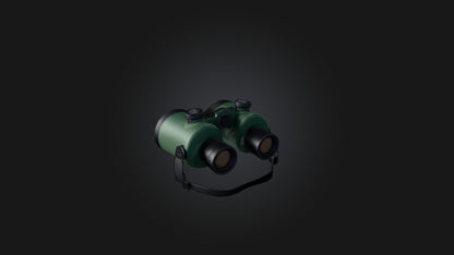 Cartoon Binoculars 3D model
