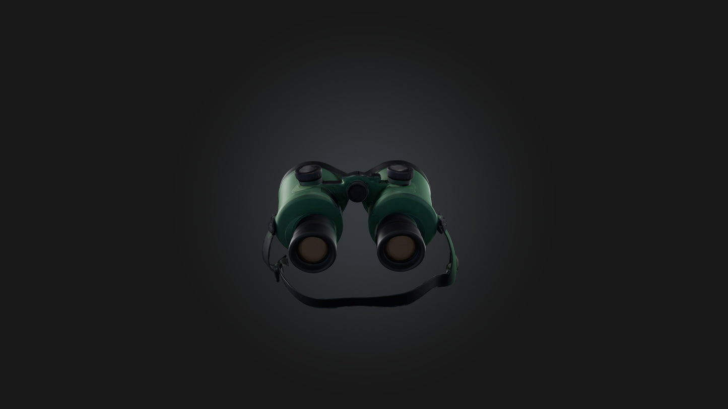 Cartoon Binoculars 3D model