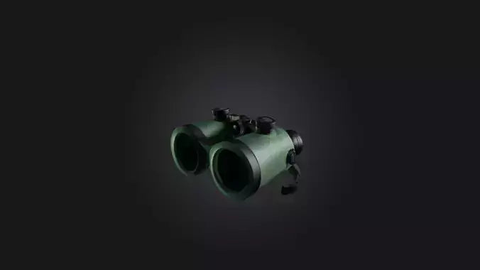 Cartoon Binoculars 3D model