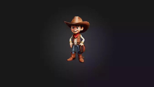 Cartoon Bird Bath 3D model