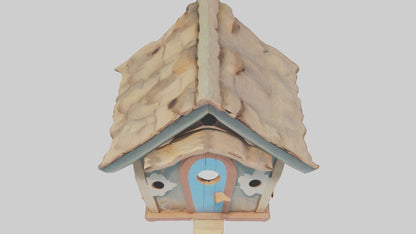 Cartoon Bird House model 3D model