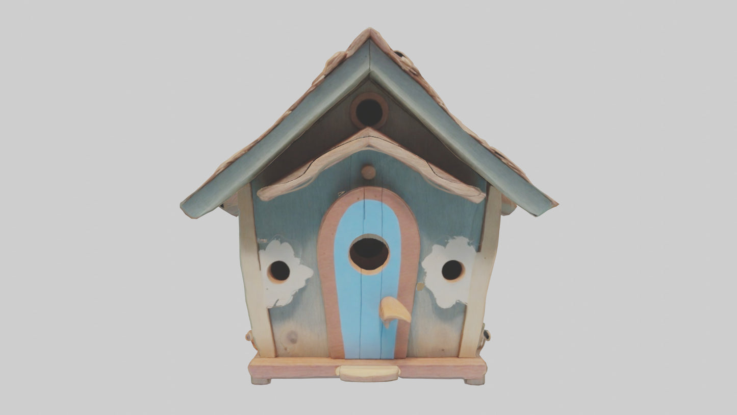 Cartoon Bird House model 3D model