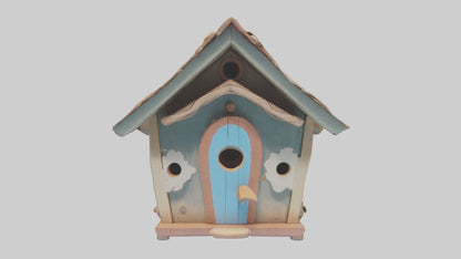 Cartoon Bird House model 3D model