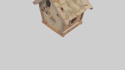 Cartoon Bird House model 3D model
