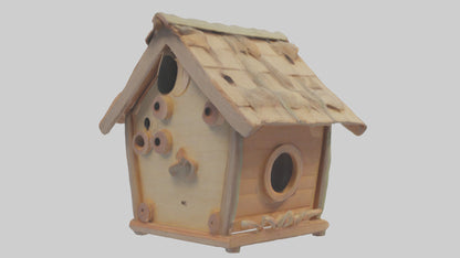 Cartoon Bird House model 3D model