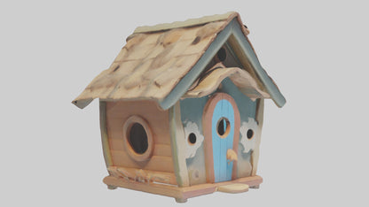 Cartoon Bird House model 3D model