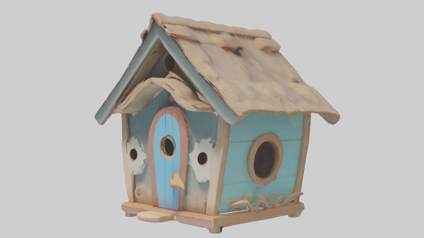 Cartoon Bird House model 3D model