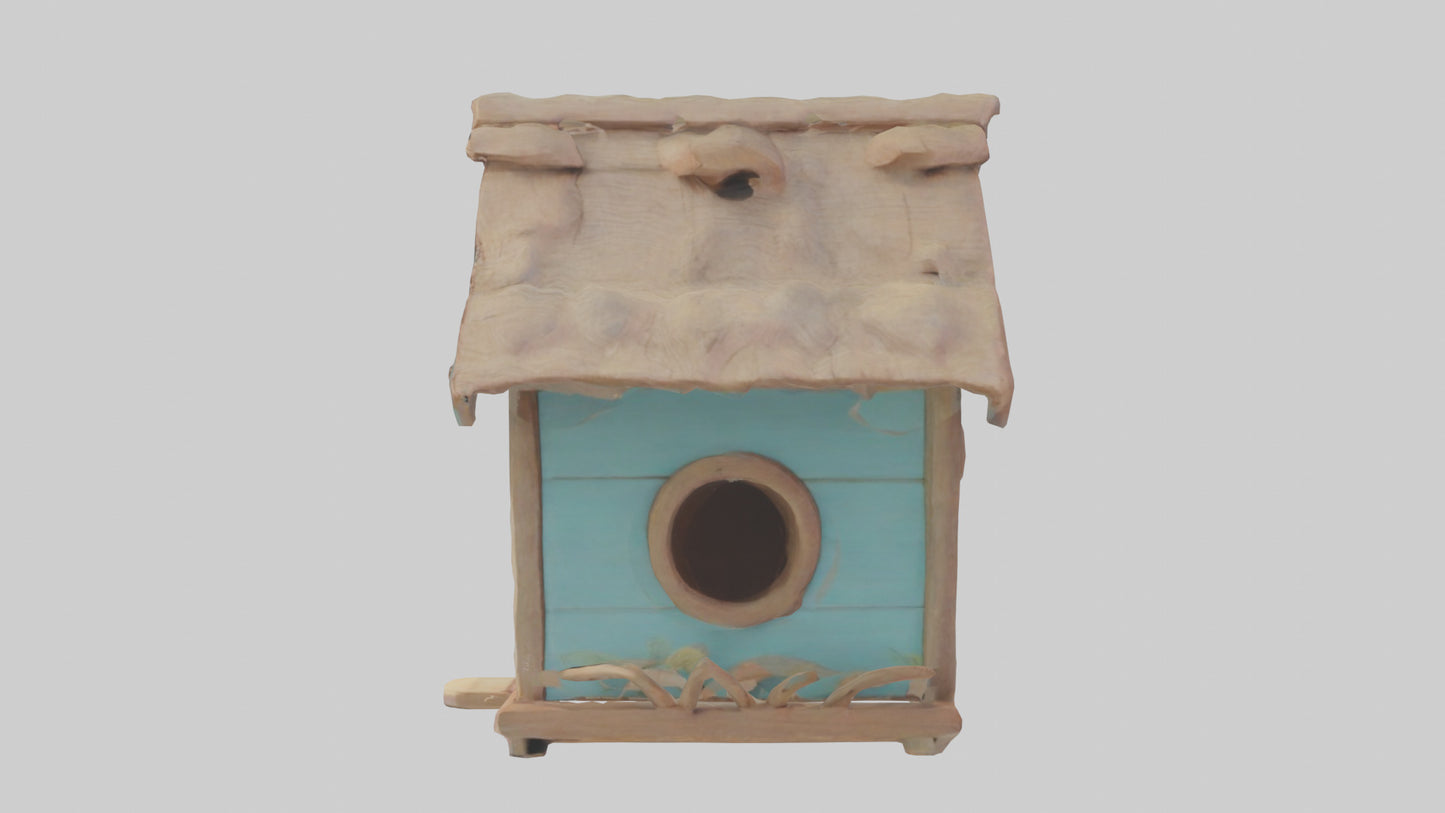 Cartoon Bird House model 3D model