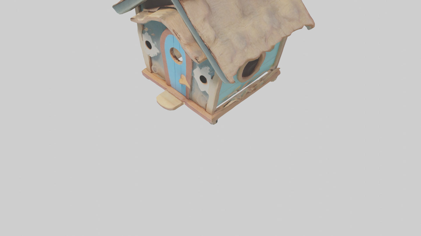 Cartoon Bird House model 3D model