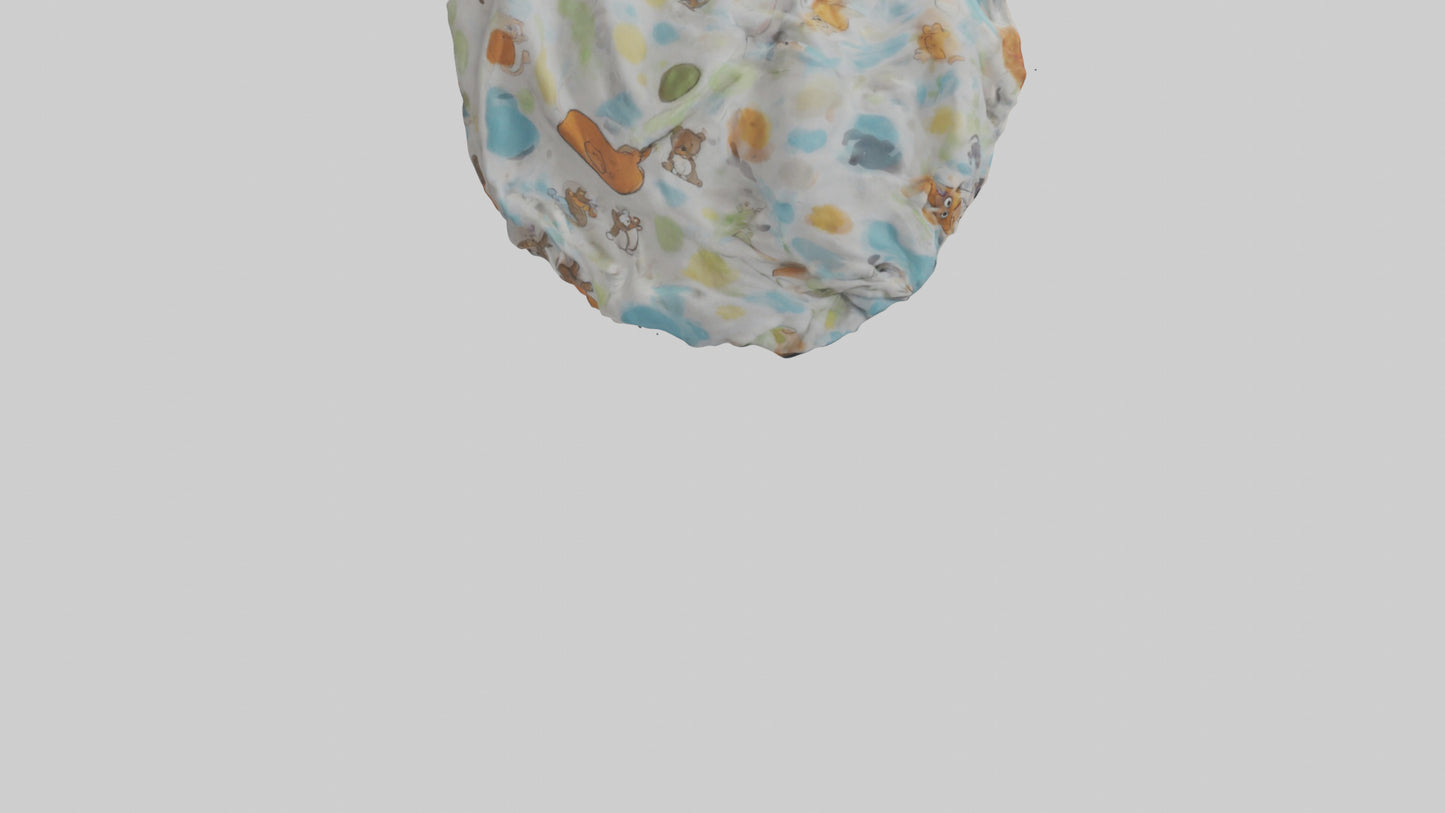 Cartoon Blanket model 3D model