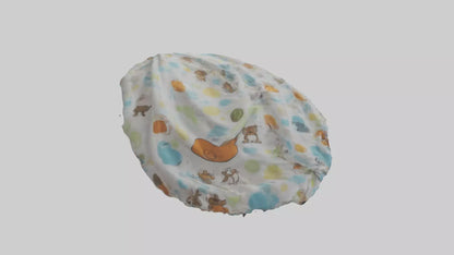 Cartoon Blanket model 3D model