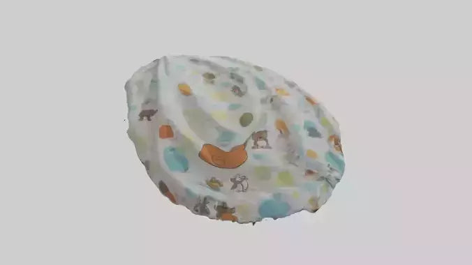 Cartoon Blanket model 3D model