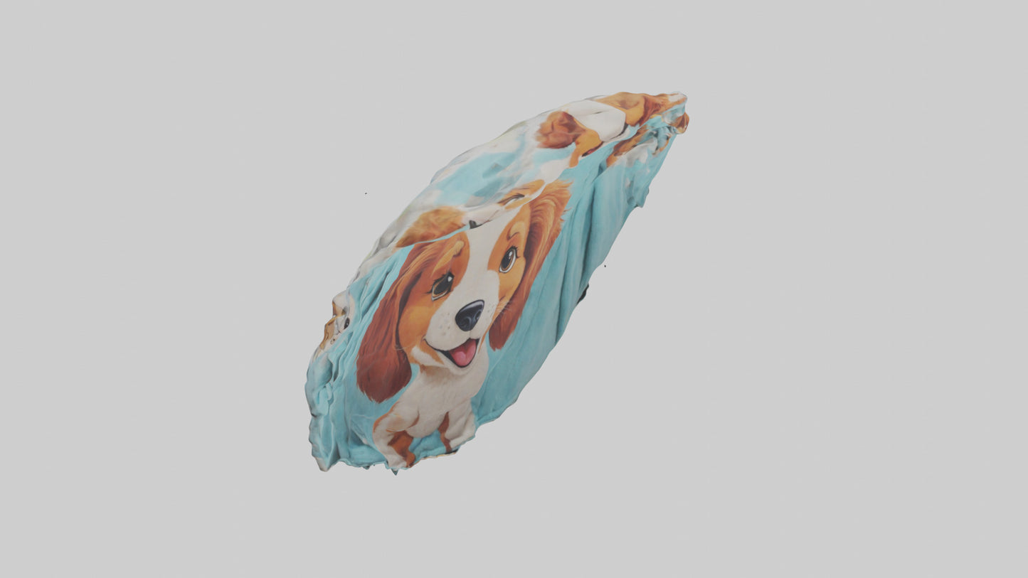 Cartoon Blanket model 3D model