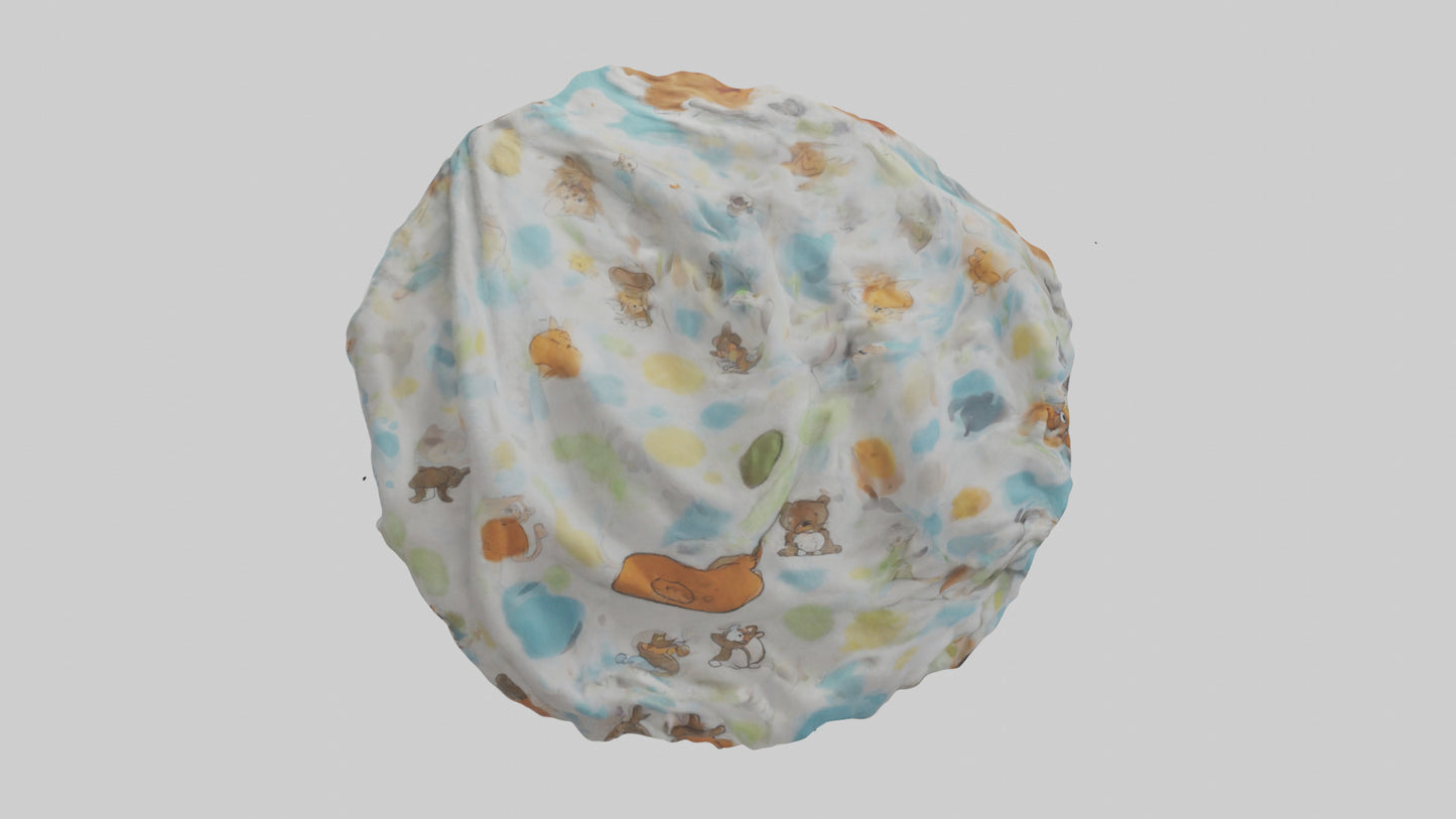 Cartoon Blanket model 3D model