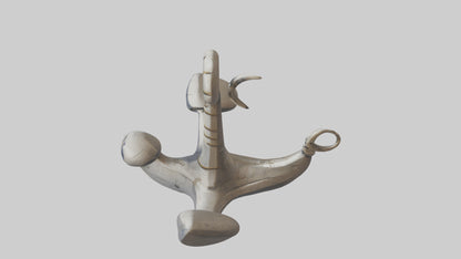 Cartoon Boat Anchor model 3D model