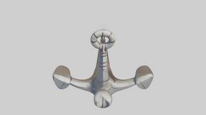 Cartoon Boat Anchor model 3D model