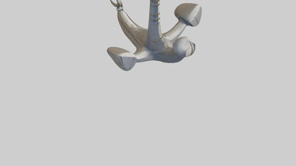 Cartoon Boat Anchor model 3D model
