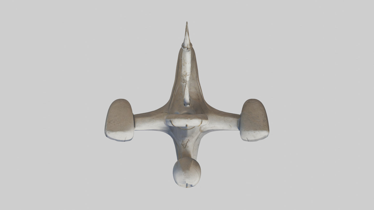 Cartoon Boat Anchor model 3D model
