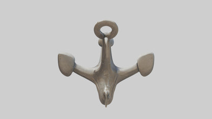Cartoon Boat Anchor model 3D model