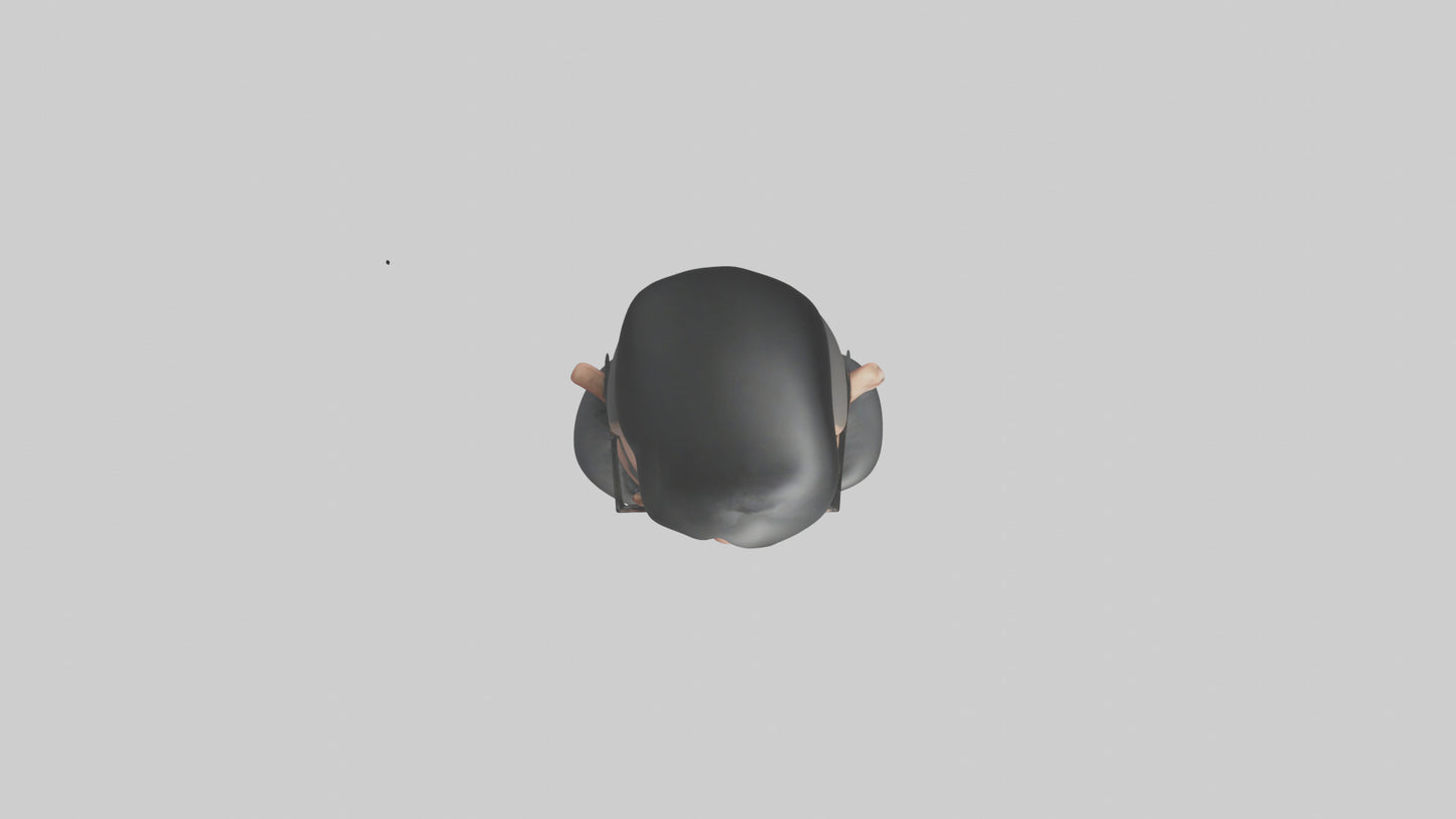 Cartoon Bodyguard model 3D model