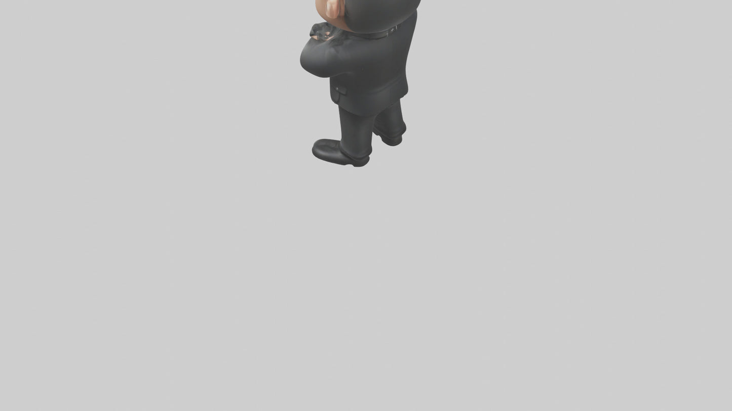 Cartoon Bodyguard model 3D model