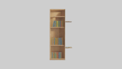 Cartoon Bookshelf model 3D model