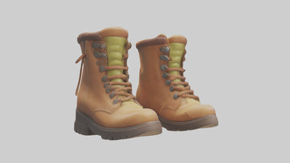 Cartoon Boots model 3D model