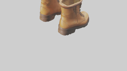 Cartoon Boots model 3D model