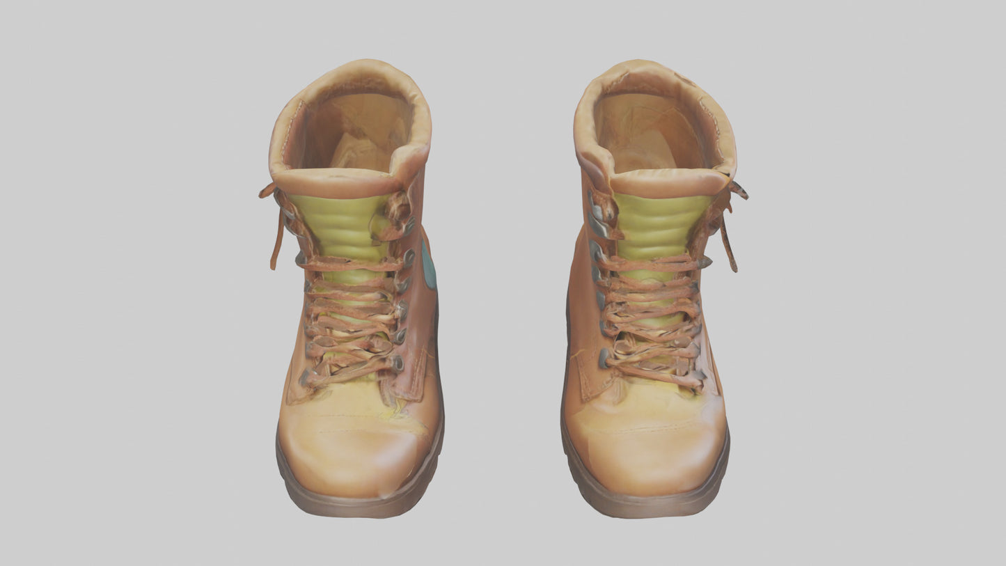 Cartoon Boots model 3D model