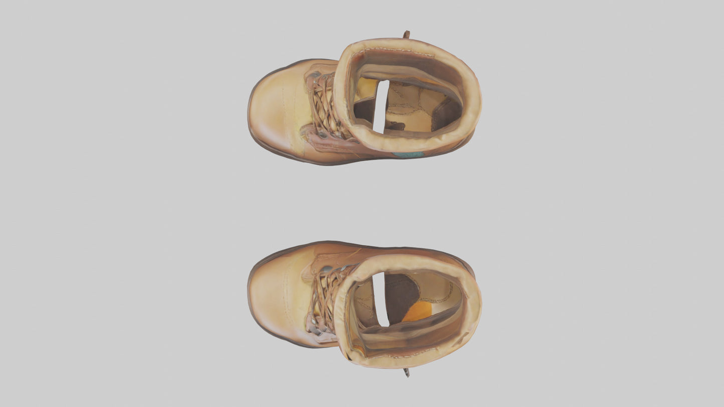 Cartoon Boots model 3D model