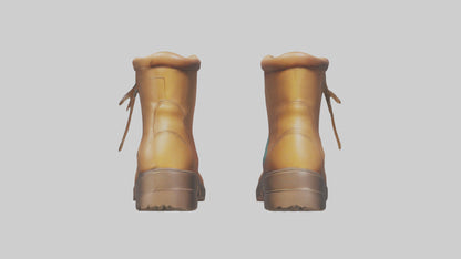 Cartoon Boots model 3D model