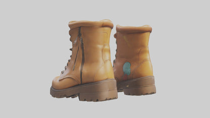 Cartoon Boots model 3D model