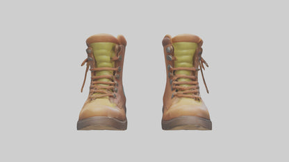 Cartoon Boots model 3D model