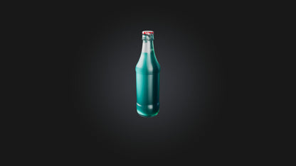Cartoon Bottle of Soda 3D model