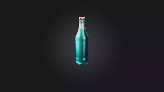 Cartoon Bottle of Soda 3D model