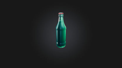 Cartoon Bottle of Soda 3D model