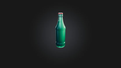 Cartoon Bottle of Soda 3D model