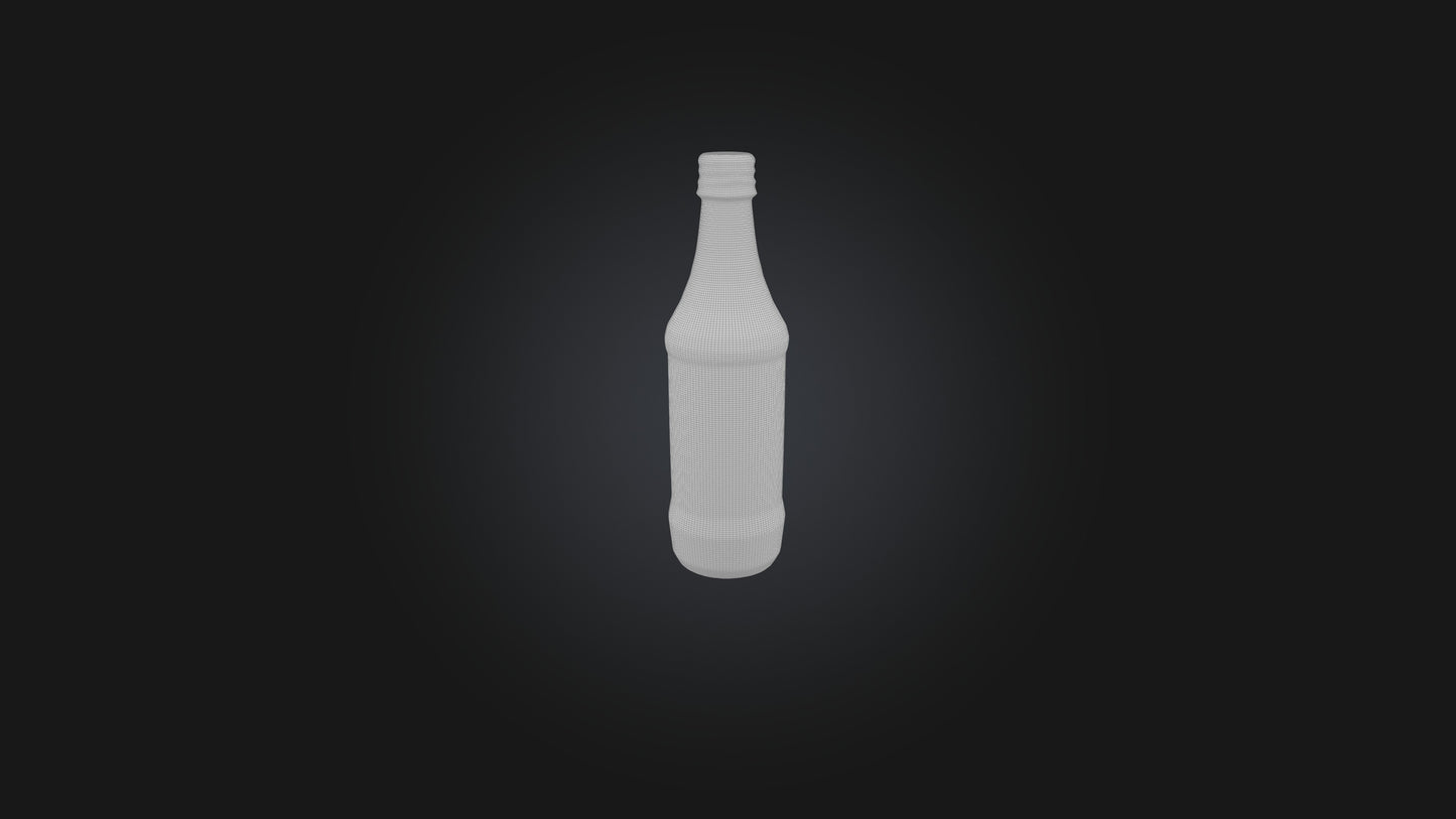 Cartoon Bottle of Soda 3D model