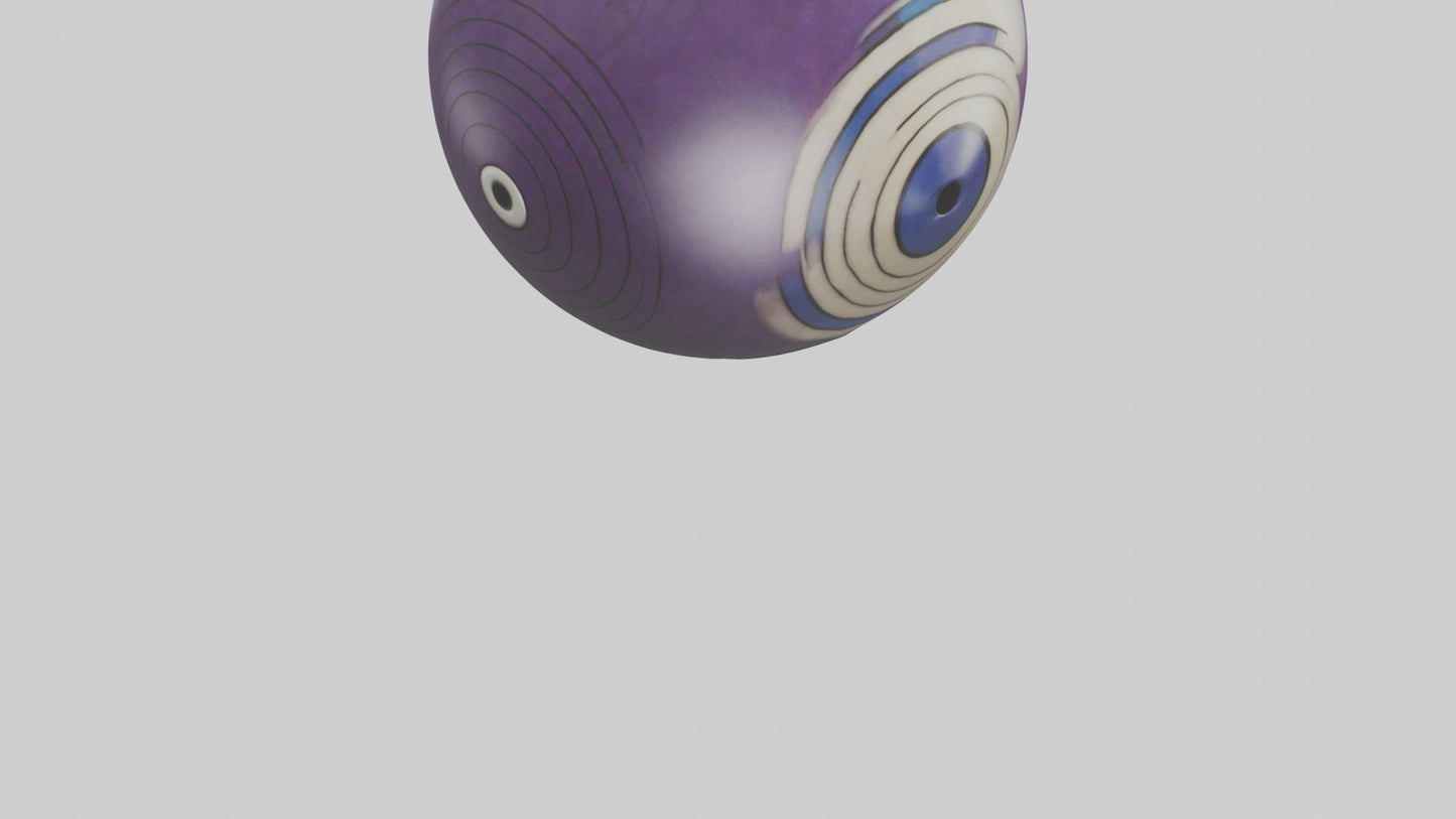 Cartoon Bowling Ball model 3D model