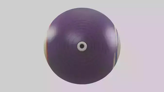 Cartoon Bowling Ball model 3D model