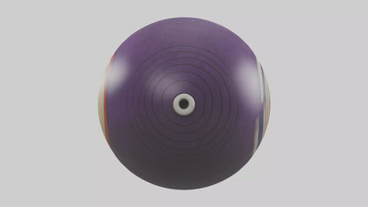 Cartoon Bowling Ball model 3D model
