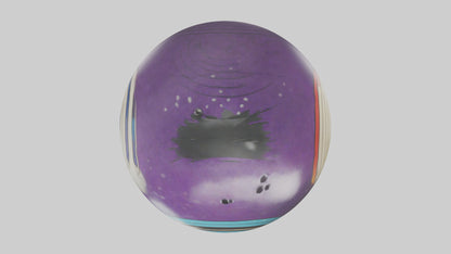 Cartoon Bowling Ball model 3D model