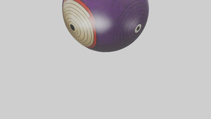 Cartoon Bowling Ball model 3D model