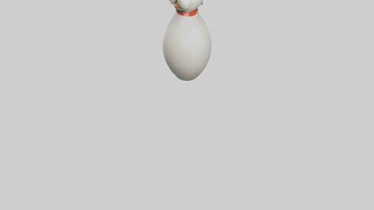 Cartoon Bowling Pin model 3D model